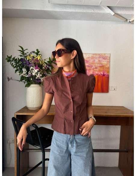 Camisa Marrón
